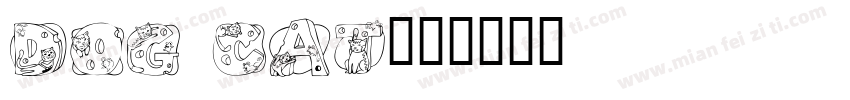 Dog Cat字体转换